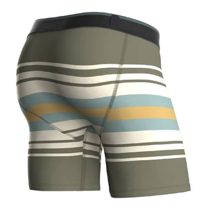 BN3TH Classic Boxer Brief - Sunday Stripe Pine MEN - Clothing - Underwear, Socks & Loungewear BN3TH   