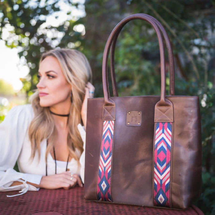 STS Ranchwear Basic Bliss Chocolate Tote WOMEN - Accessories - Handbags - Tote Bags STS Ranchwear   
