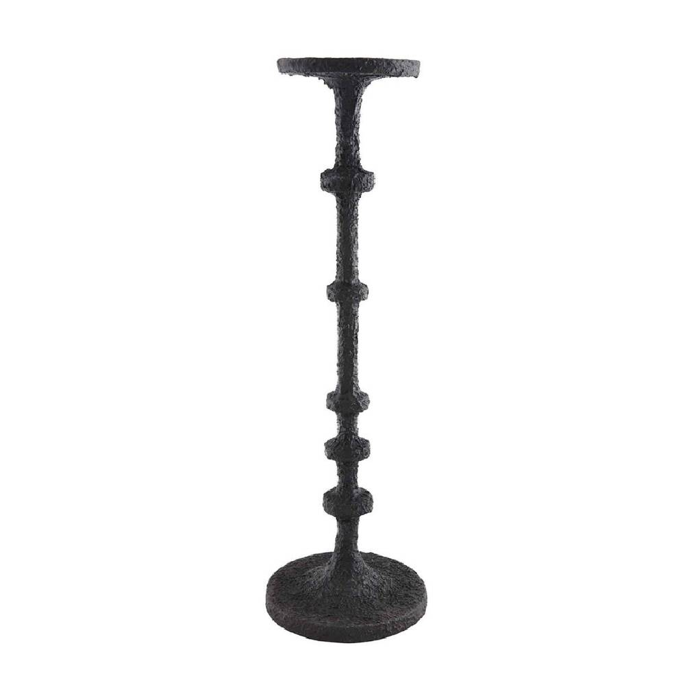 Mud Pie Large Black Metal Candlestick HOME & GIFTS - Home Decor - Decorative Accents Mud Pie   