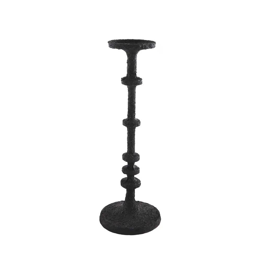 Small Black Metal Candlestick HOME & GIFTS - Home Decor - Decorative Accents Mud Pie   