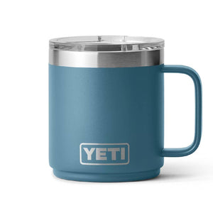 YETI Rambler 10 oz lowball teal blue with lid Mug Cup