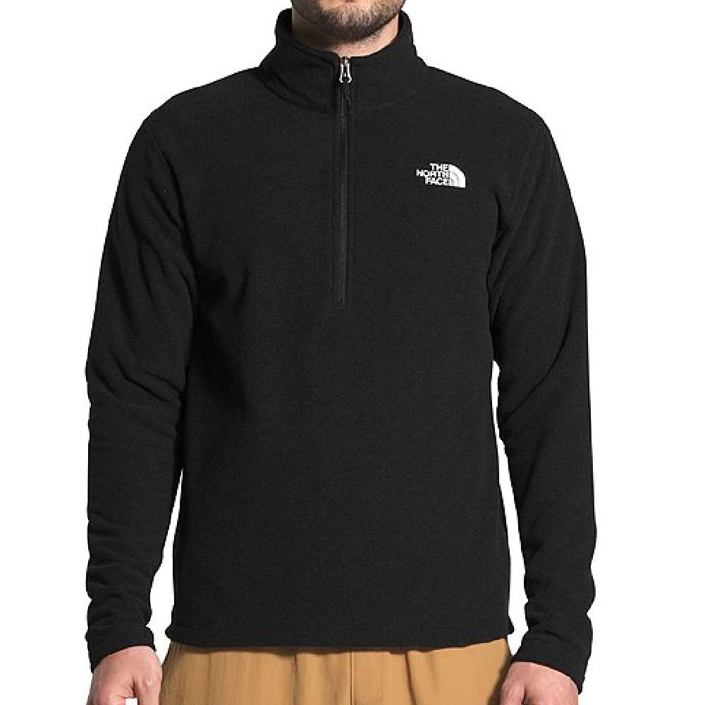 The North Face Men's Textured Caprock Zip Pullover - FINAL SALE MEN - Clothing - Pullovers & Hoodies The North Face   