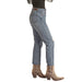 * Rock & Roll Denim Distressed Straight Crop Jean - FINAL SALE *Size 32 WOMEN - Clothing - Jeans Panhandle