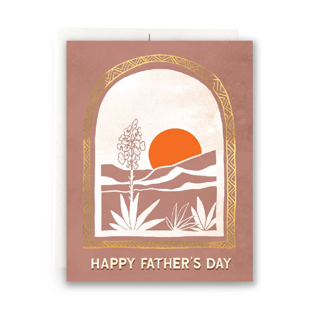 Desert Vista Father's Day Greeting Card HOME & GIFTS - Gifts Antiquaria   