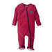 Velvet Fawn Baby Cranberry & Evergreen Solid Zipper Footie Jammie KIDS - Baby - Unisex Baby Clothing Velvet Fawn