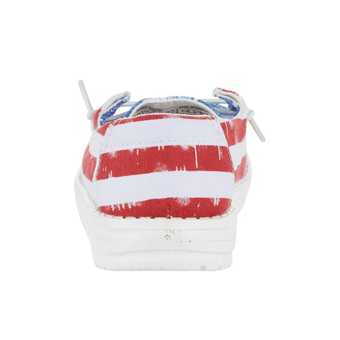 Hey Dude Youth Wendy - Star Spangled KIDS - Footwear - Casual Shoes Hey Dude   