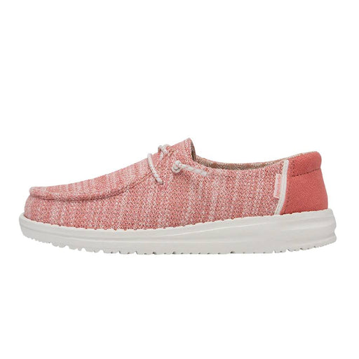 Hey Dude Youth Wendy Stretch - Coral Pearl KIDS - Footwear - Casual Shoes Hey Dude   