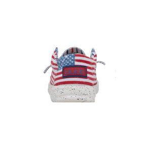 Hey Dude Toddler Wally - Stars N Stripes KIDS - Baby - Baby Footwear Hey Dude