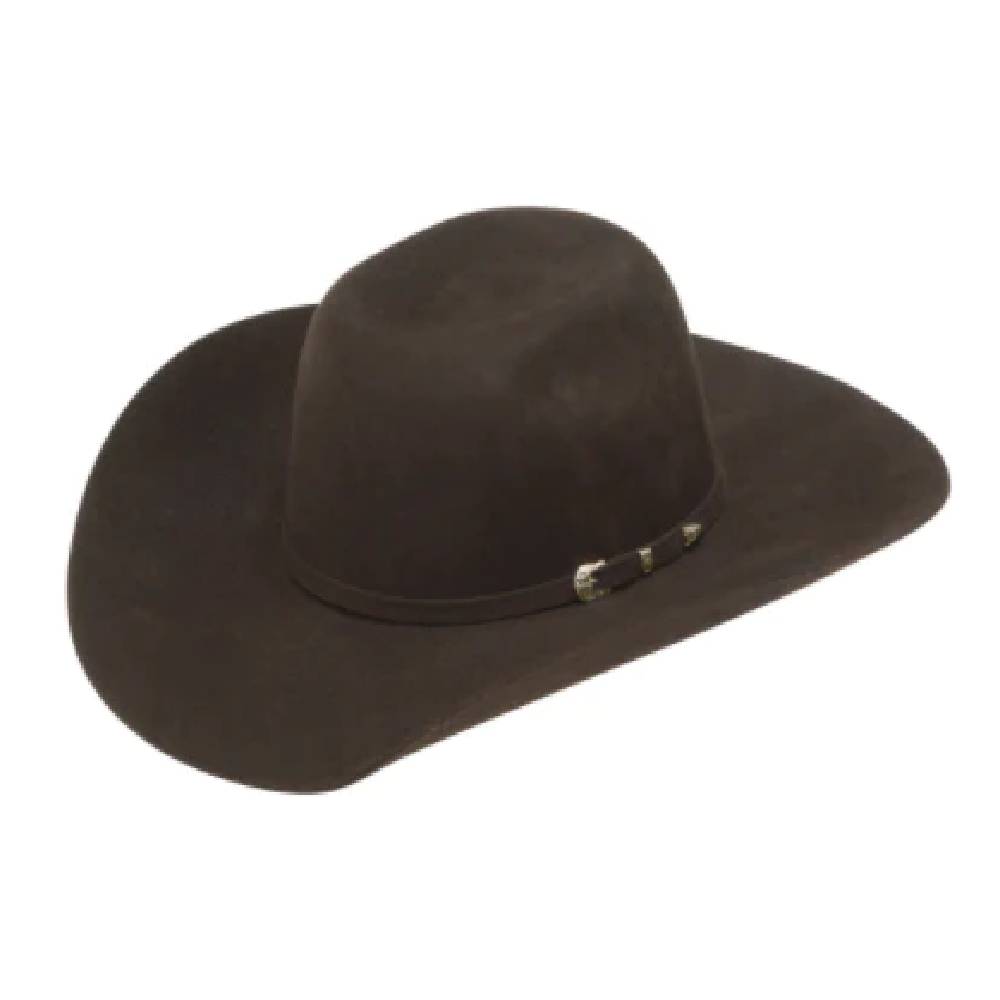 Ariat Youth Punchy Felt Hat - Chocolate - Teskeys