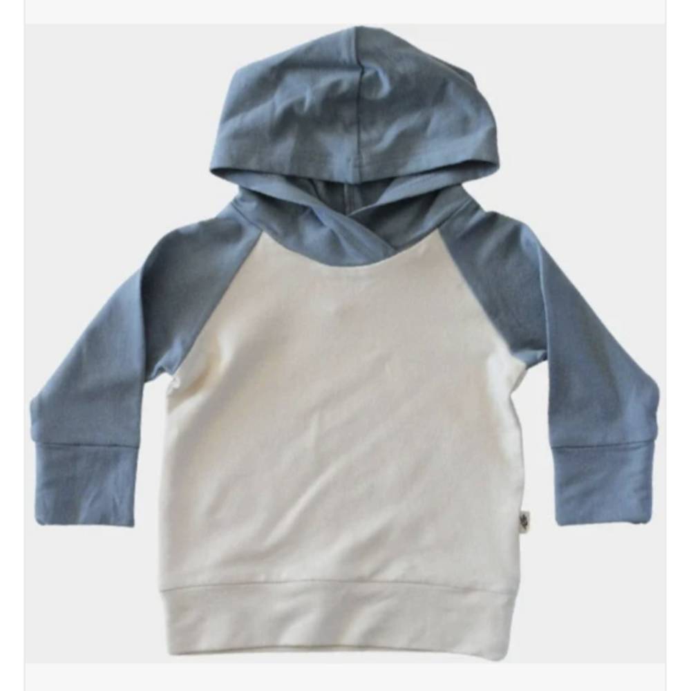 Babysprouts Colorblock Hoodie - Slate Blue KIDS - Baby - Baby Boy Clothing Babysprouts   