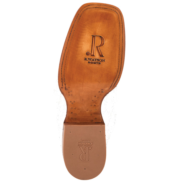 R. Watson Men's Hornback Caiman Tail Boot