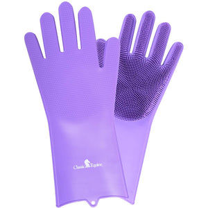Classic Equine Wash Gloves FARM & RANCH - Animal Care - Equine - Grooming Classic Equine Purple  