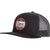 Classic Rope Caps with Patch Logo HATS - BASEBALL CAPS Classic Black  