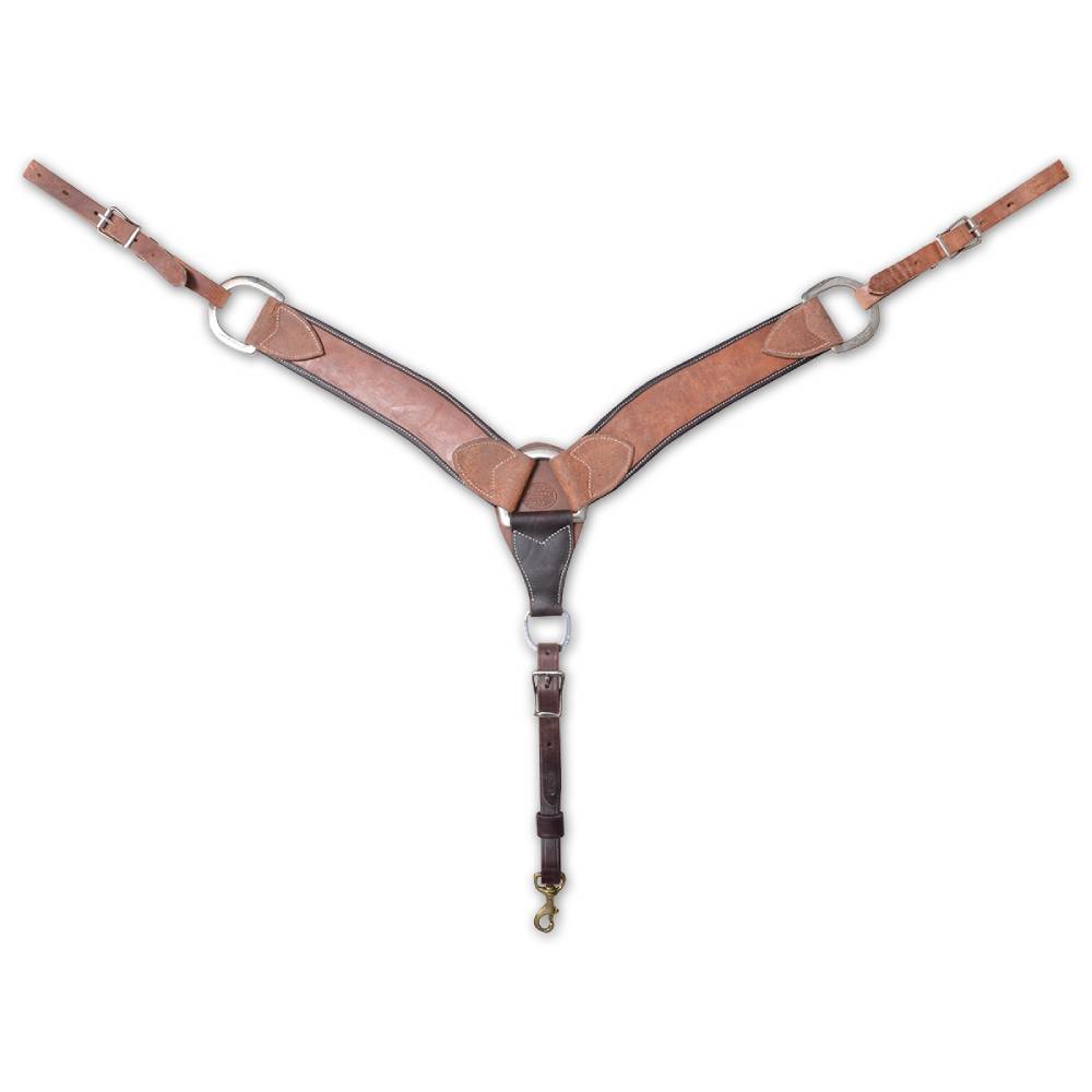 Martin Saddlery Wrapped Harness Breast Collar Tack - Breast Collars Martin Saddlery   