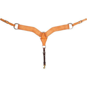 Martin Saddlery 2-3/4" Natural Roughout Breast Collar Tack - Breast Collars Martin Saddlery Default Title  
