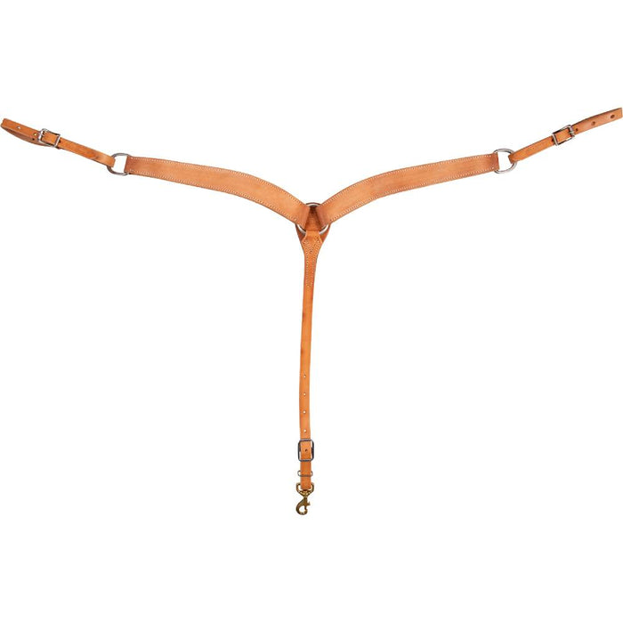 Martin Saddlery 1-3/4" Natural Roughout Breastcollar Tack - Breast Collars Martin Saddlery   