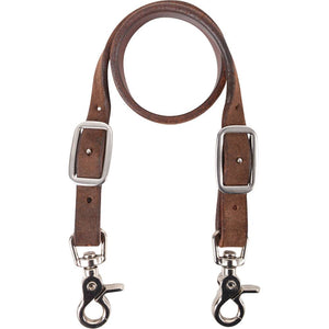 Martin Saddlery Wither Strap Tack - Wither Straps Martin Saddlery Chocolate Roughout  