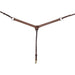 Martin Saddlery Floral Dots Chocolate Breast Collar Tack - Breast Collars Martin Saddlery