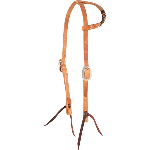 Martin Saddlery Colored Lace Slip Ear Headstall Tack - Headstalls Martin Saddlery Black Lace  