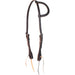 Martin Saddlery One Ear Value Series Headstall Tack - Headstalls Martin Saddlery Chocolate  