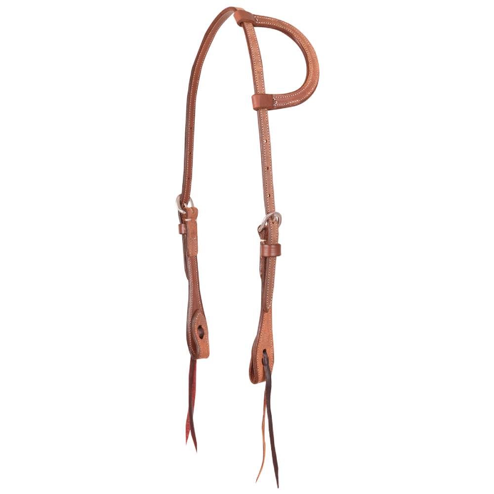 Martin Saddlery Roughout One Ear Headstall Tack - Headstalls Martin Saddlery Natural Roughout  