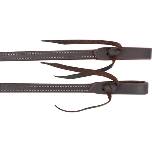 Martin Saddlery Doubled & Stitched Latigo Split Reins Tack - Reins Martin Saddlery   
