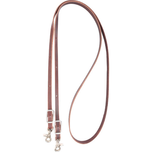 Martin Saddlery Latigo Roping Rein With Double Snaps Tack - Reins Martin Saddlery 1/2"  
