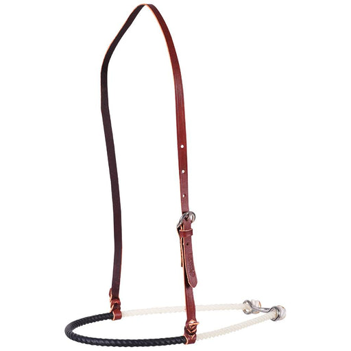 Martin Saddlery Single Rope Noseband With Shrink Tube Cover Tack - Nosebands & Tie Downs Martin Saddlery Black