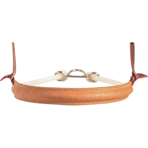 Martin Saddlery Single Rope with Leather Covered Noseband Tack - Nosebands & Tie Downs Martin Saddlery