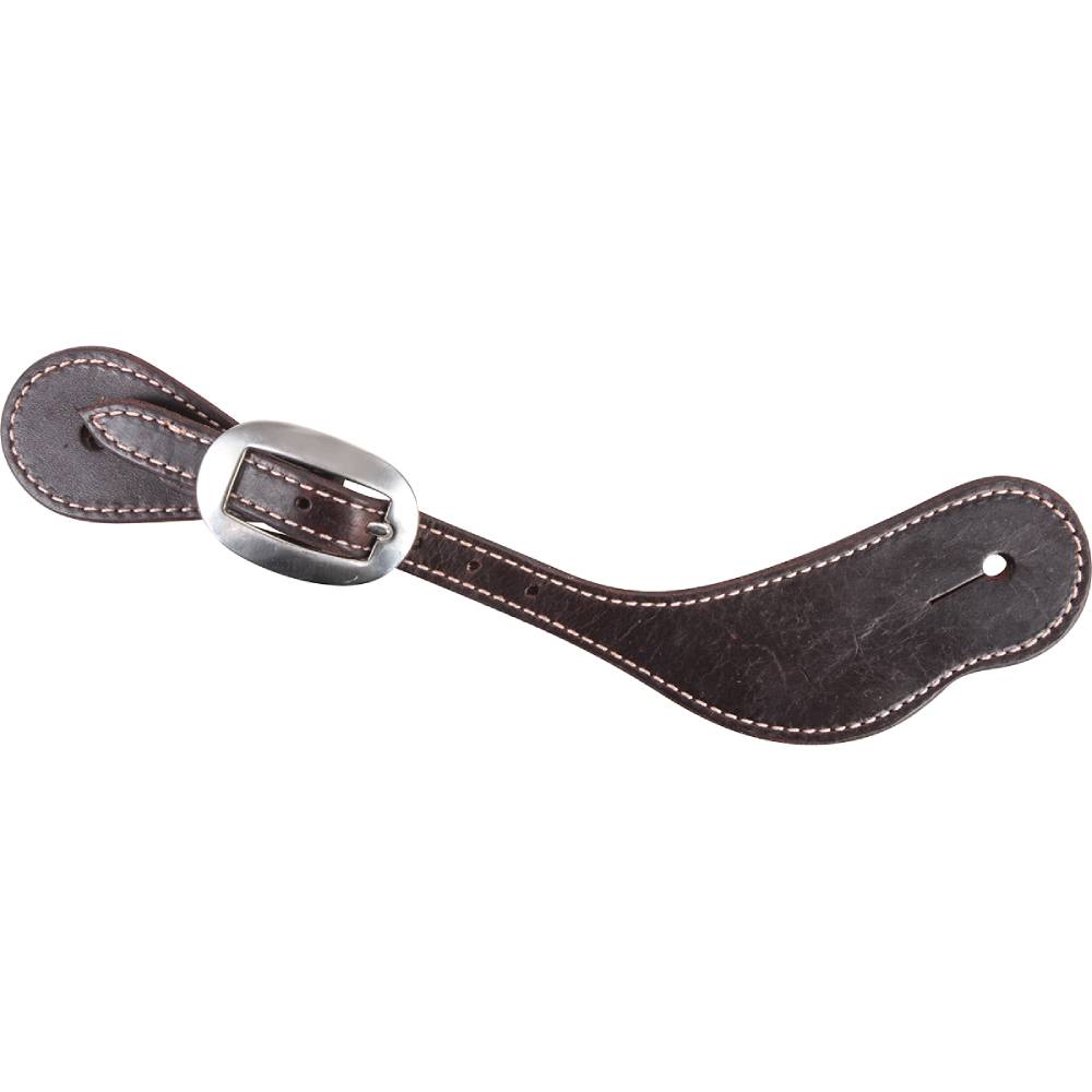 Martin Saddlery Cowboy Spur Straps Tack - Bits, Spurs & Curbs - Spur Straps Martin Saddlery Stitched Latigo with Cart Buckle  