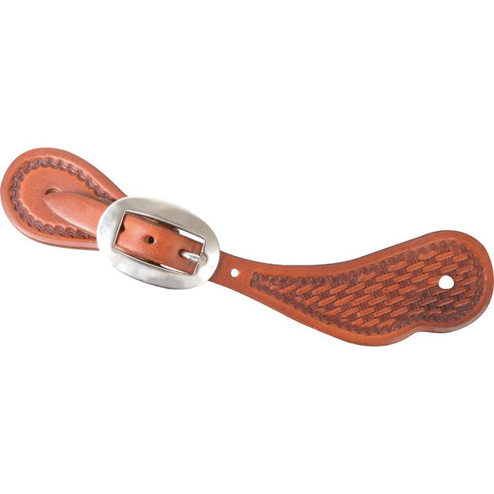 Martin Saddlery Cowboy Spur Strap Tack - Spur Straps Martin Saddlery Chestnut Medium