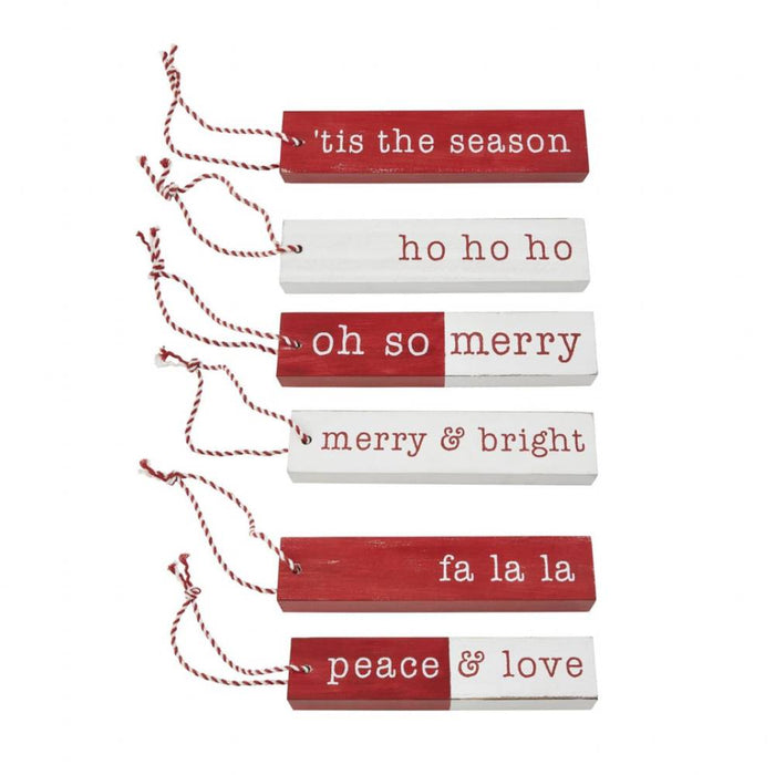 Mud Pie Christmas Stick Ornament - FINAL SALE HOME & GIFTS - Home Decor - Seasonal Decor Mud Pie   