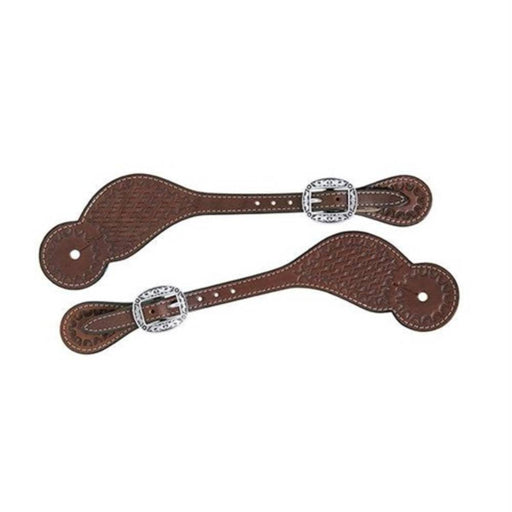Weaver Leather Basin Cowboy Spur Strap Tack - Spur Straps Weaver