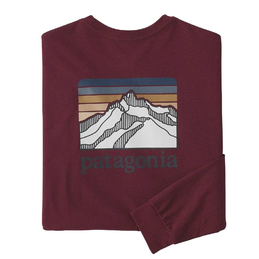 Patagonia Line Logo Tee MEN - Clothing - Shirts - Long Sleeve Shirts Patagonia   