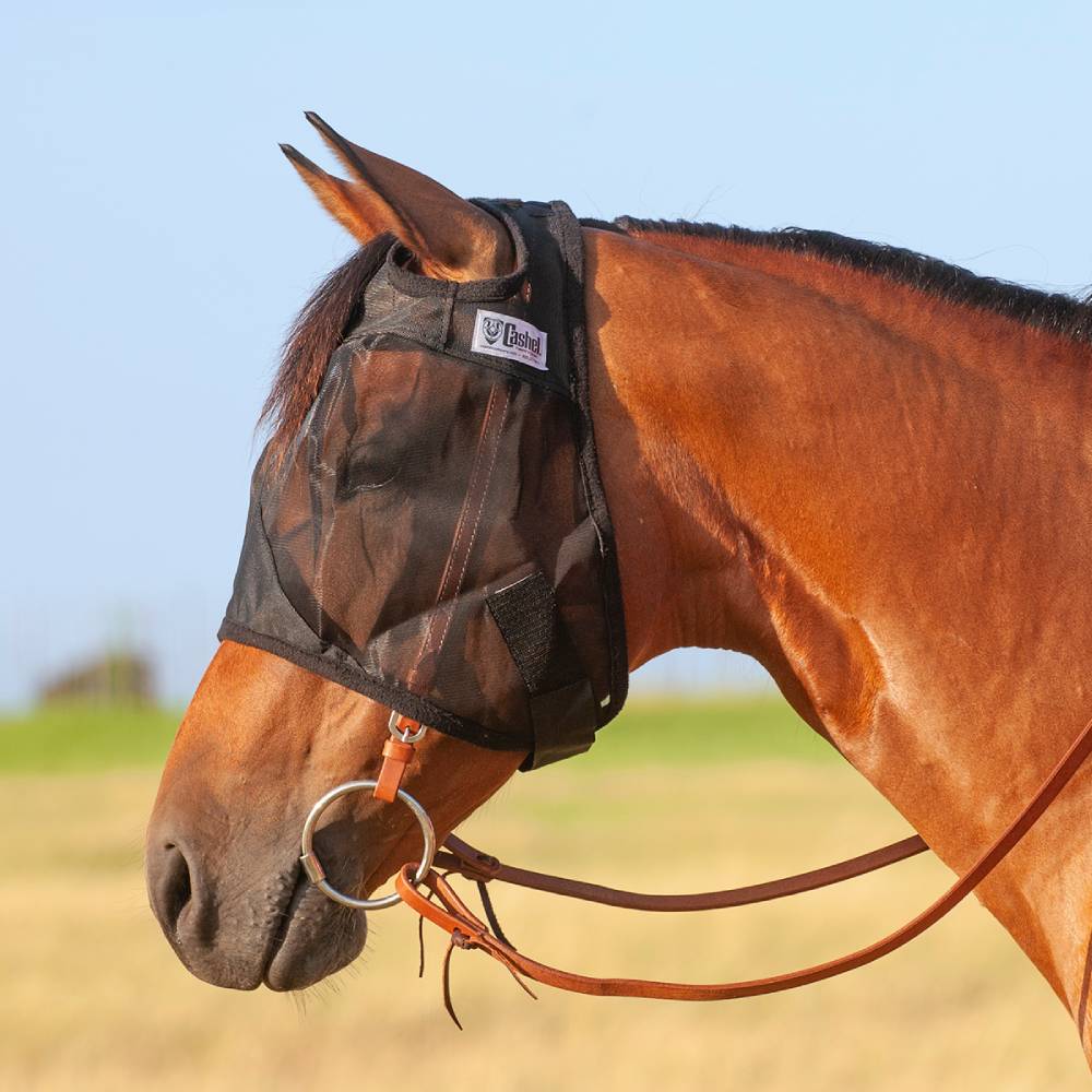 Cashel Quiet Ride Standard Fly Mask Equine - Fly & Insect Control Cashel Yearling/Large Pony  