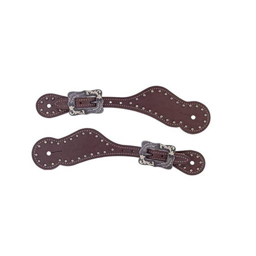 Weaver Ladies Heavy Oil Spur Straps Tack - Spur Straps Weaver
