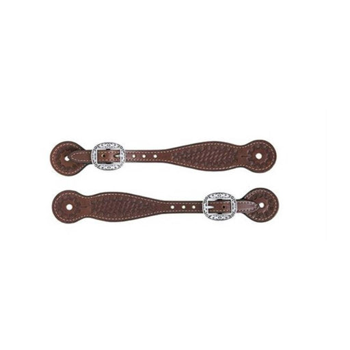 Weaver Leather Basin Cowboy Thin Spur Strap Tack - Spur Straps Weaver