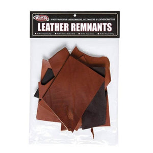 Weaver Leather Remnants Bags Tack - Saddle Accessories Weaver Leather Bridle Leather-Black and Chestnut  