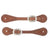 Weaver Youth Harness Leather Spur Straps with Spots Tack - Bits, Spurs & Curbs - Spur Straps Weaver Leather   