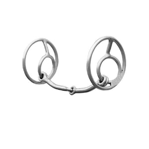 Professional's Choice Bob Avila Double Buckle Headstall w/ Double Ring Snaffle Tack - Headstalls Professional's Choice   