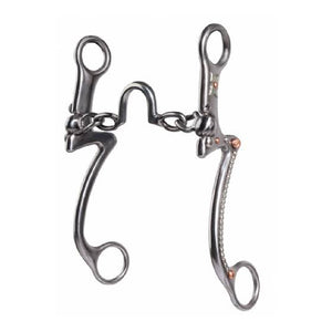 Professional's Choice 7 Shank Silver Collection Tack - Bits, Spurs & Curbs - Bits Professional's Choice Ported Chain (1 1/2")  