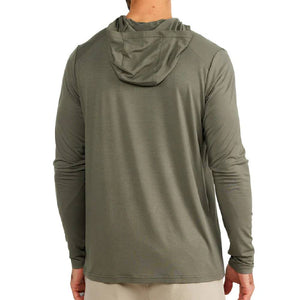 Free Fly Men's Bamboo Shade Hoody - Fatigue MEN - Clothing - Pullovers & Hoodies Free Fly Apparel   
