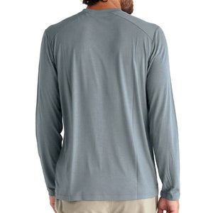 Free Fly Men's Bamboo Lightweight Shirt - Slate MEN - Clothing - Shirts - Long Sleeve Shirts Free Fly Apparel   