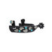 Professional's Choice Turquoise Feather Spur Tack - Spurs Professional's Choice 1" Band  
