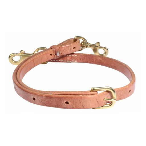 Professional's Choice Tie Down Strap 3/4" HL Brass Tack - Nosebands & Tie Downs Professional's Choice