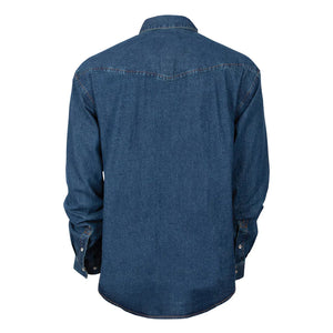 STS Ranchwear Men's Pearl Snap Rod Denim Shirt - FINAL SALE MEN - Clothing - Shirts - Long Sleeve Shirts STS Ranchwear   