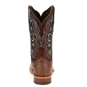 Tony Lama Women's Tinrose Tabac Smooth Ostrich Boot - FINAL SALE WOMEN - Footwear - Boots - Exotic Boots Tony Lama Boots   