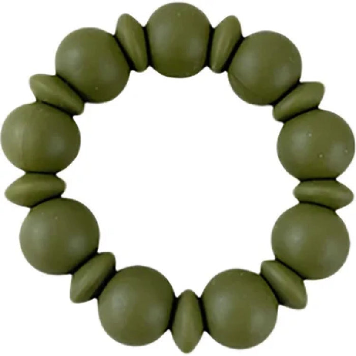 Three Hearts Adelia Teether KIDS - Accessories Three Hearts Olive Martini  