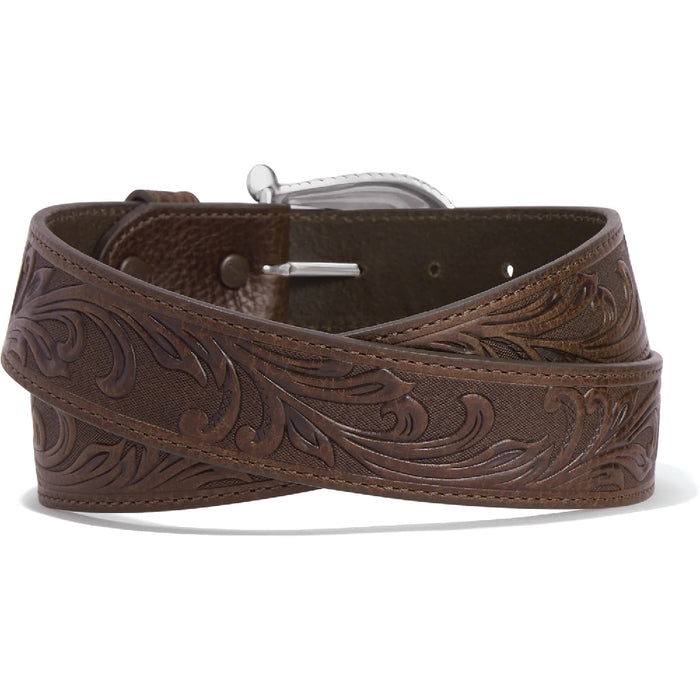 Justin Women's Paris Vine Tooled Leather - Chocolate Brown WOMEN - Accessories - Belts Leegin Creative Leather/Brighton   