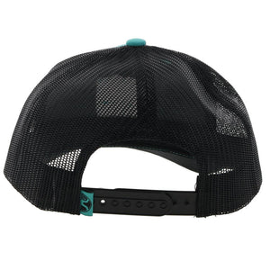 Hooey"Bronx" Turquoise/Black Trucker Cap HATS - BASEBALL CAPS Hooey   